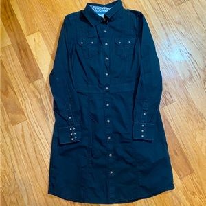 New Aventura Navy Shirt Dress